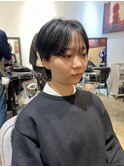 【石山】韓国シースルーマッシュメンズカット