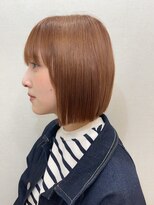 セブンルックス モカ 宇都宮鶴田店(7LOOKS mocha) 切りっぱなしボブ