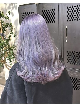 ヲタク(wotaku.) パープルシルバー2ブリーチトリプルカラーケアブリーチブリーチ