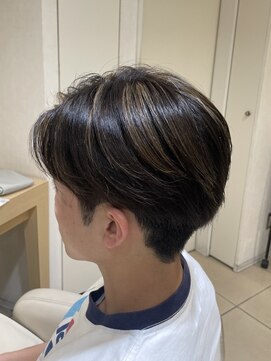 アッシュ 宮前平店(Ash) 王道メンズカット×ハイライト