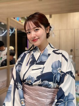 ゼストソエル(ZEST soell) 浴衣 着付け 立川 ヘアセット/e