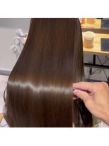 リングヘアギンザ(Ring hair GINZA) 艶髪　髪質改善ストレート＆ウルトワトリートメント【立石】