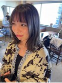 ブルージュ/顔周りレイヤー/ブルー