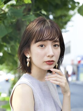 ガーデンヨコハマ(GARDEN YOKOHAMA) ボブ　ミニボブ　切りっぱなし　くびれボブ　小顔