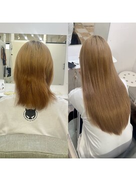 ハイエクステンション 京都駅前店(Hi-Extension) くすみベージュ ★ mao_164