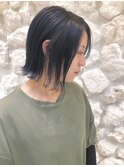 【Moana Lua】#ブルーブラック#透明感カラー#暗髪カラー