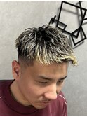 ジェットモヒカンフェードパーマ