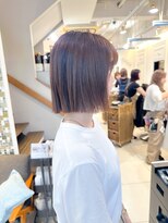 ネオリーブ チロル 横浜西口店(Neolive CiroL.)&nbsp;顎ラインボブ/ミニウルフ/酸性ストレート/艶髪【横浜】k