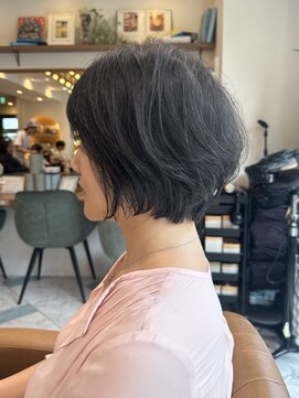 ロンドエニカ 大宮(Lond enika) ミニウルフレイヤーカット顔周りカット前髪カットショート/大宮