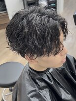 センターパート/ツイストスパイラル/モテ髪