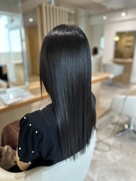 ソイクフ 四条大宮店(SOY-KUFU) レディース20代30代40代◎似合わせカットイメチェン黒髪スタイル