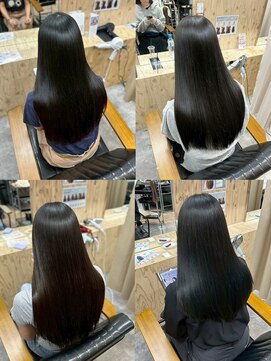 ヌープヘアーアイス(NUUP.hair ici) 【艶とまとまり】美髪縮毛矯正コレクション◎