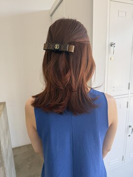 ノートエートル 西金沢(Nought etre) 20代/30代/ワンカラー/オレンジブラウン