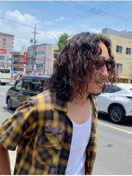 パウダーヘアー(powder hair) アメカジロン毛パーマ　アメカジカール