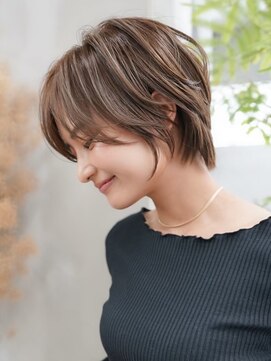 ギークス(GEEKS) 【GEEKS渋谷】ボブウルフ/グレージュ/冬カラー/20代30代/透明感