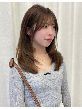 ボタン ハカタ(VOTAN hakata) 福岡美容室/レイヤーカット/ミディアムレイヤー/韓国ヘア