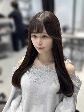 シェノン 梅田(CHAINON) 垢抜けカット/ガーリースタイル/暗めカラー