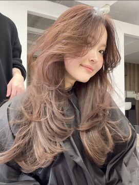 バベル アット フルリール 甲子園口(BABEL at fleurir) 冬の重ためレイヤーカット/バタフライレイヤー