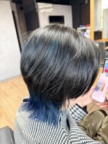 シリウスエイト(SIRIUS 8)&nbsp;ウルフカット×ブルー