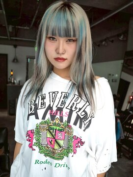 ギークス(GEEKS) 【GEEKS渋谷】渋谷/お任せデザインカラー/ハッシュカット/ウルフ