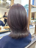 ハーツ(Heart's)&nbsp;40代50代60代/脱白髪染め白髪ぼかしハイライトショートボブ