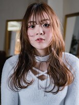 ヘアークラフト(Hair Craft)&nbsp;ロングレイヤーパーマ×柔らかベージュ/岡山/デジタルパーマ