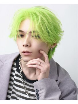 アストラ(ASTRA) MEN’S HAIR/波巻きツイストスパイラル/リバースセンターパート