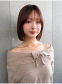 【北澤華】ブリーチなし/髪質改善/ピンクベージュ/前髪/川崎