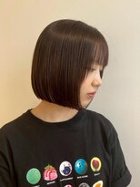 ルル(LuLu by KENJE) ボブ×艶ブラウンカラー