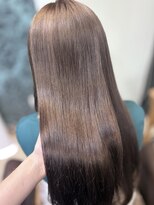 アクシス ナゴヤ(AXIS NAGOYA)&nbsp;【なつミ】ターンダウンして艶髪ブラウンに