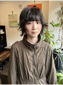 ナードな外ハネボブスタイル