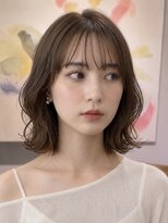 ノラ ギンザ(NORA GINZA)&nbsp;巻き髪風デジタルパーマくびれミディアムパーマコテ巻き風パーマ