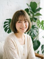 フルショウ 栄店(FURUSHO) ゆるふわボブ/オリーブベージュ/大人可愛い/顔周りレイヤー