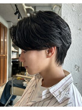 ノアノ(NOANO) ナチュラルセンターパート＋ニュアンスパーマ