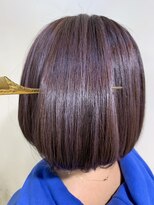 アズールサン 草加西口店(azule-sun)&nbsp;ショートボブ,艶カラー,トリートメント【草加」】