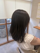 ティーズピーク(ty s peak) 透け感たっぷりオリーブグレージュ♪