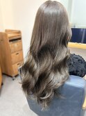 透明感オリーブグレージュ×赤み消し