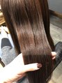 フィール ヘアー(feel hair) 艶のある自然なストレートハリスノフ得意です！【成田/成田駅】