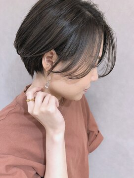 モダンメイド 四条烏丸(modern made) 前髪 アンブレラカラー こなれミディ イメチェン ウェーブパーマ