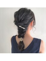 ソーコヘアー 曙町(So-ko hair) あみおろしアレンジ