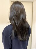 #韓国ヘア#おくれ毛#ミルクティーベージュ#エギョモリ#ウルフ