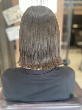 パッション 長町南店(PASSION) ☆PASSION長町南☆ソフトグレージュ☆切りっぱなしボブ