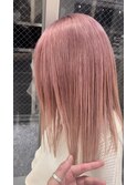 【デザインカラー】ペールピンク(ブリーチ1~2回)