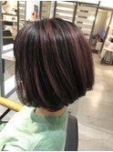 手櫛でまとまる☆ショートボブスタイル