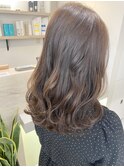 tuuli☆30代40代ペールベージュ切りっぱなしミディアム　6