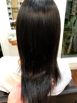 ビオトープミヨシ(Bio-Top MIYOSHI) 縮毛矯正×黒髪ロング◎30代40代50代