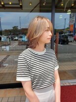 コワフュールトーリ フジグラン店(COIFFURE TORI)&nbsp;ダブルカラー×裾カラー