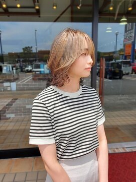 コワフュールトーリ フジグラン店(COIFFURE TORI) ダブルカラー×裾カラー