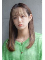 エル つくば店(L by RLG)&nbsp;20代30代40代◎ピンクベージュ愛されこなれミディ