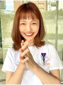 ミディアムヘア[ショート/ボブ/韓国/トリートメント/縮毛矯正
